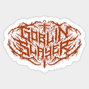 Anime Goblin Metal Artwork Sticker